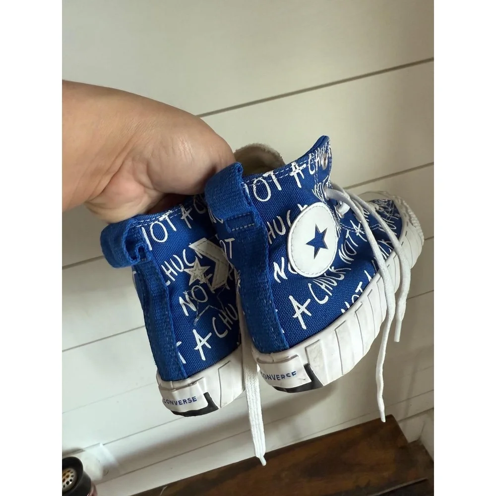 Converse High Not A Chuck University Blue White High Top Sneakers‎